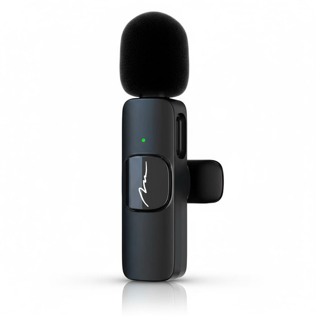 MICRO-MIC DUO – 2 db vezeték nélküli mikrofon (készlet), rögzíthető, iOS és Android (OTG), mini, rendkívül érzékeny. USB-C és LIGHTNING, Mediatech