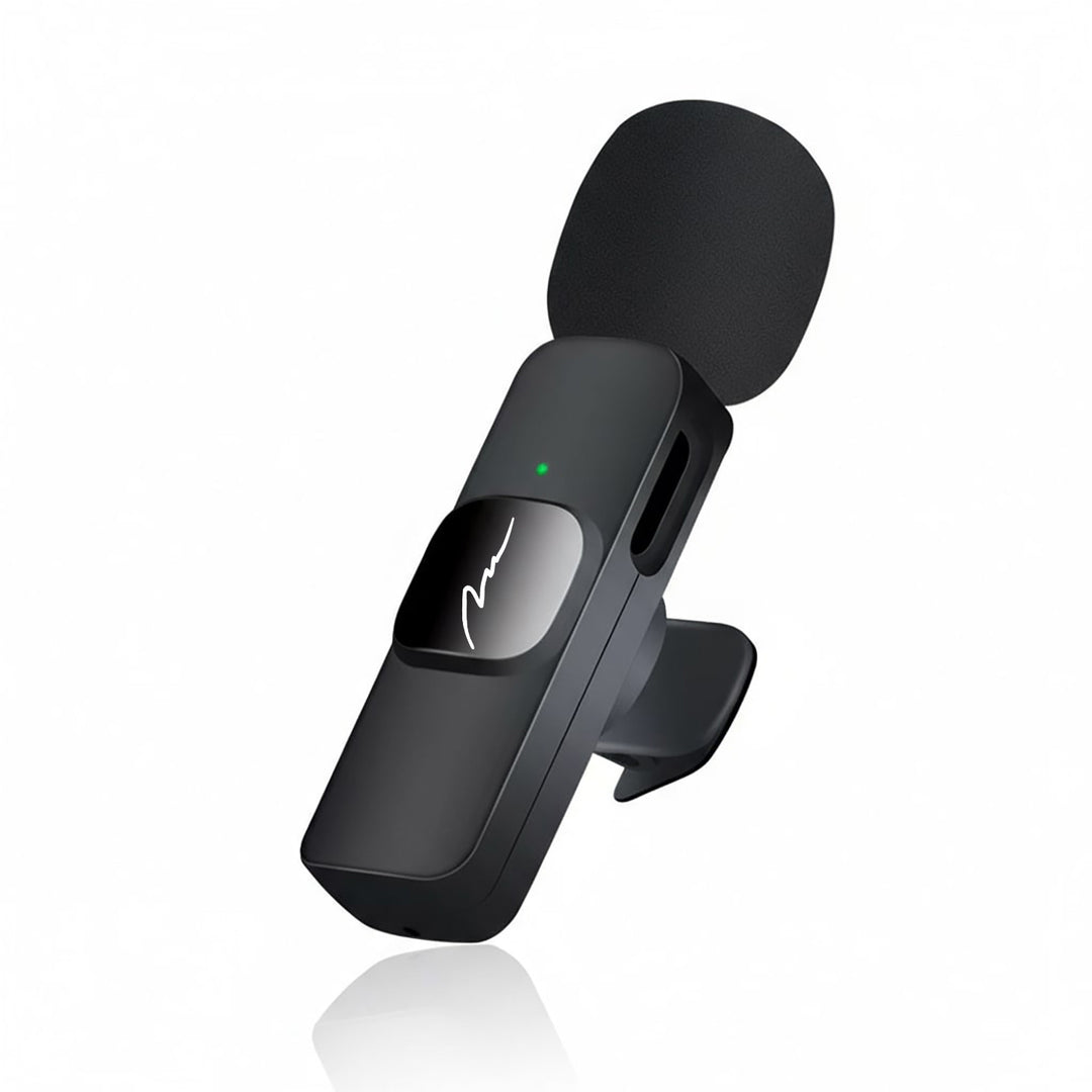 MICRO-MIC DUO – 2 db vezeték nélküli mikrofon (készlet), rögzíthető, iOS és Android (OTG), mini, rendkívül érzékeny. USB-C és LIGHTNING, Mediatech