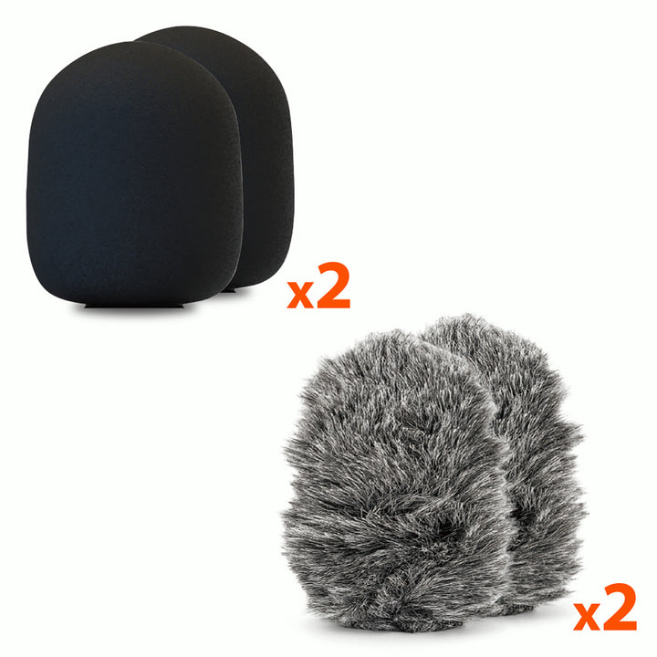 MICRO-MIC DUO – 2 db vezeték nélküli mikrofon (készlet), rögzíthető, iOS és Android (OTG), mini, rendkívül érzékeny. USB-C és LIGHTNING, Mediatech