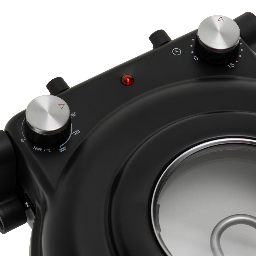 Adler pizza sütő, hőmérséklet-szabályozás 400 °C-ig, kerámia kő, két fűtőelem, AD 6314