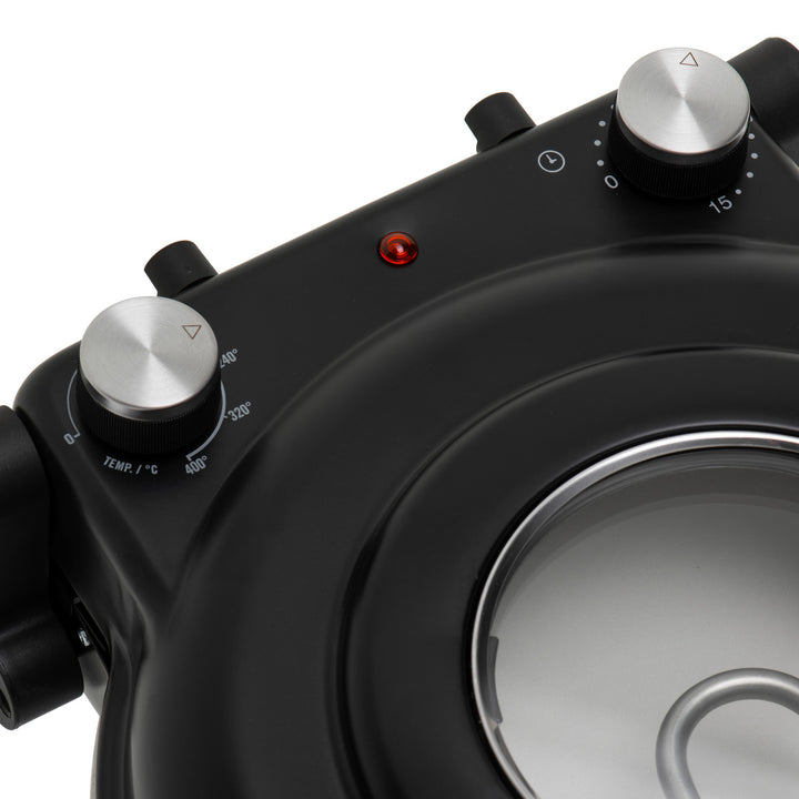 Adler pizza sütő, hőmérséklet-szabályozás 400 °C-ig, kerámia kő, két fűtőelem, AD 6314