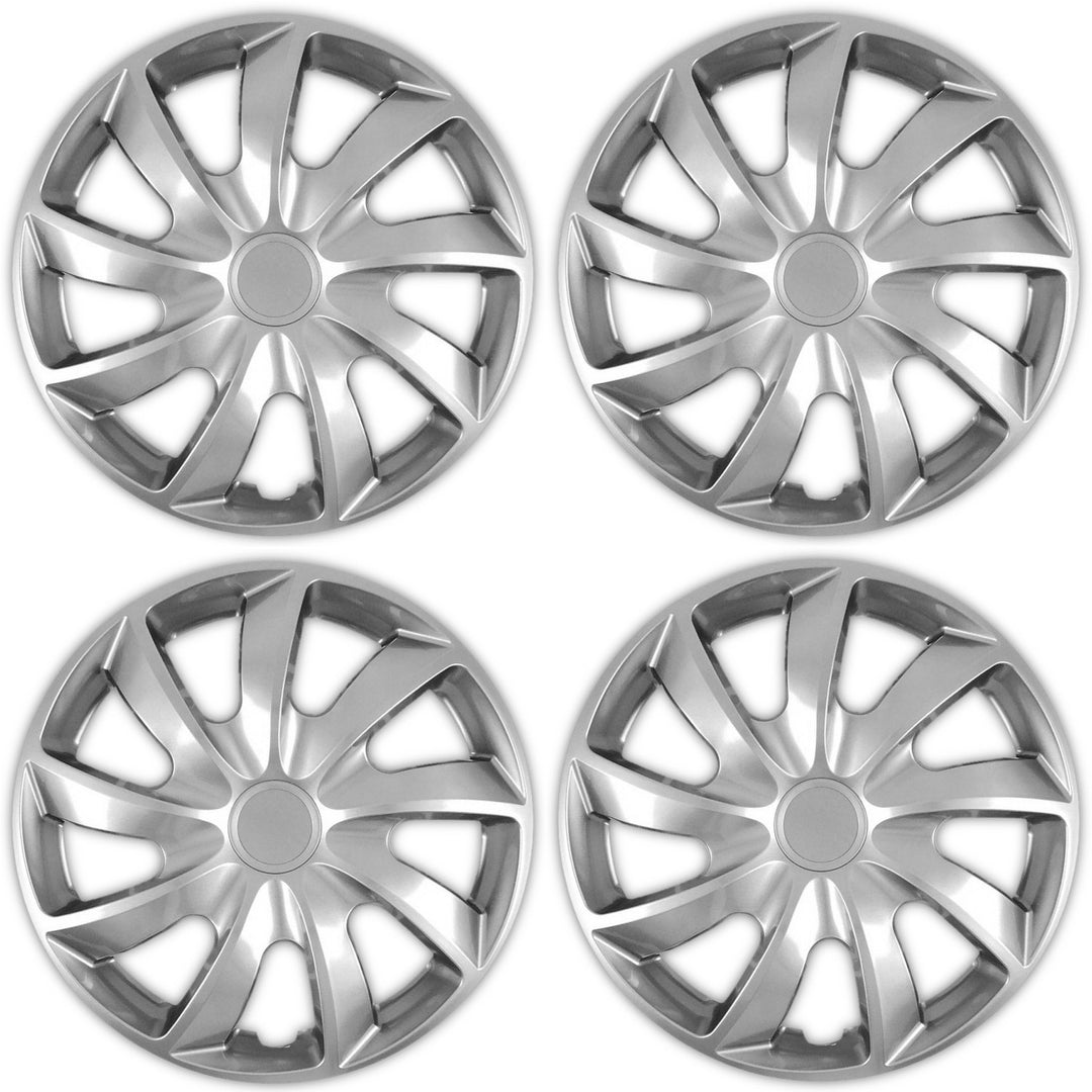 Univerzális 13" NRM Quad ezüst keréktárcsák, 4 darab