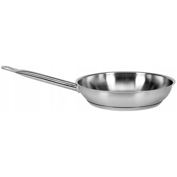 Yato Gastro professzionális étkezési serpenyő, minden típusú tűzhelyhez alkalmas, rozsdamentes acélból, átmérő 24 cm, űrtartalom 2,3 l, mosogatógépben mosható, YG-00101