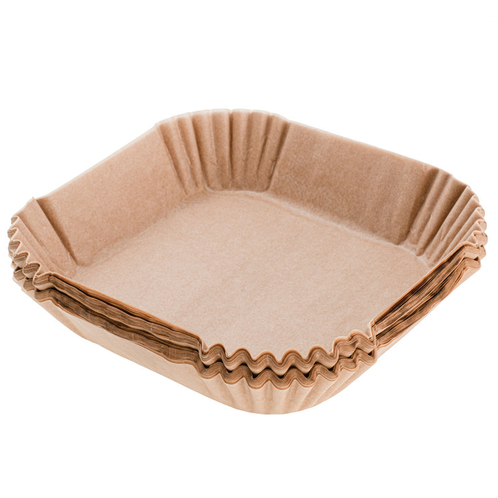 Papírbetétek fritőzökhöz, légsütőkhöz, Adler, 16 cm, 240 °C-ig, biológiailag lebontható, 500 darab, AD 6731