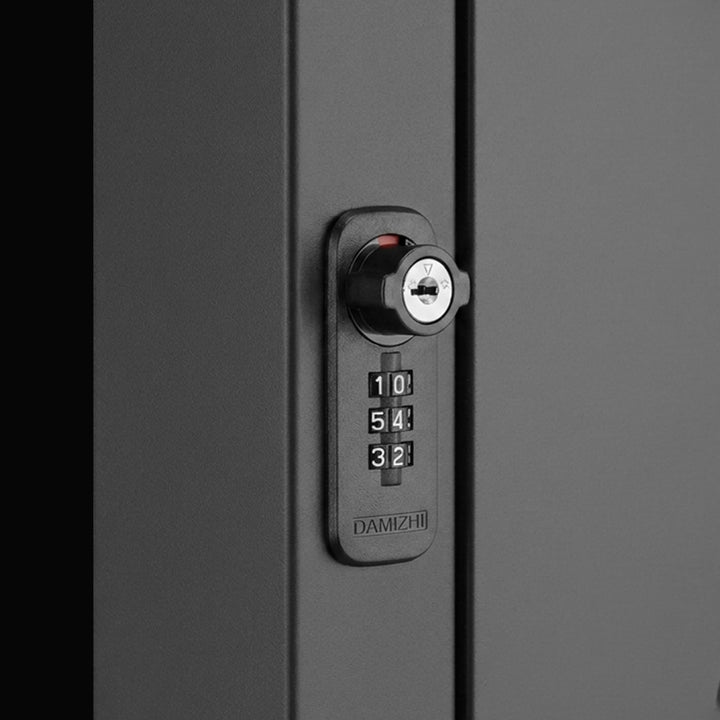 Maclean elektromos jármű-töltő szekrény, IP65 vízálló, acél + edzett üveg, méretek: 70x50x25 cm, MC-900