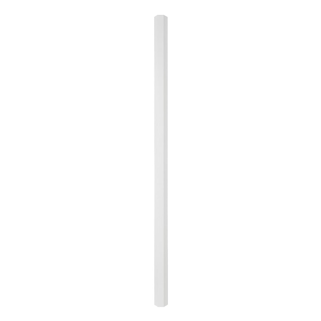 Maclean alumínium kábelelrejtő léc, 33x18x750 mm, fehér, MCTV-897 W