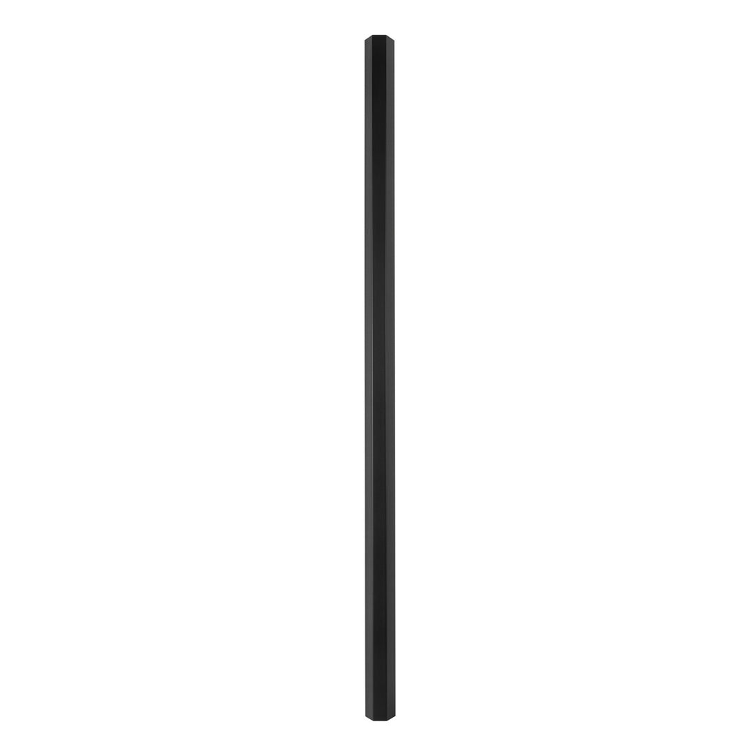 Maclean alumínium kábelelrejtő léc, 33x18x750 mm, fekete, MCTV-897 B