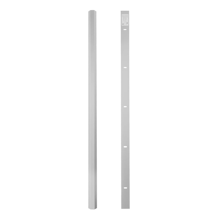 Maclean alumínium kábelelrejtő léc, 33x18x750 mm, ezüst színű, MCTV-897 S