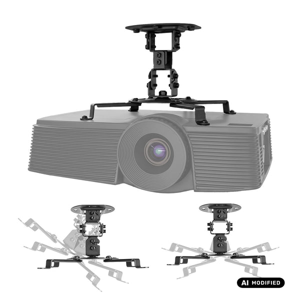 Maclean projektor mennyezeti tartója/akasztója, 54–320 mm, max. 13,5 kg, 360 fokos elforgatás, MC-200 B
