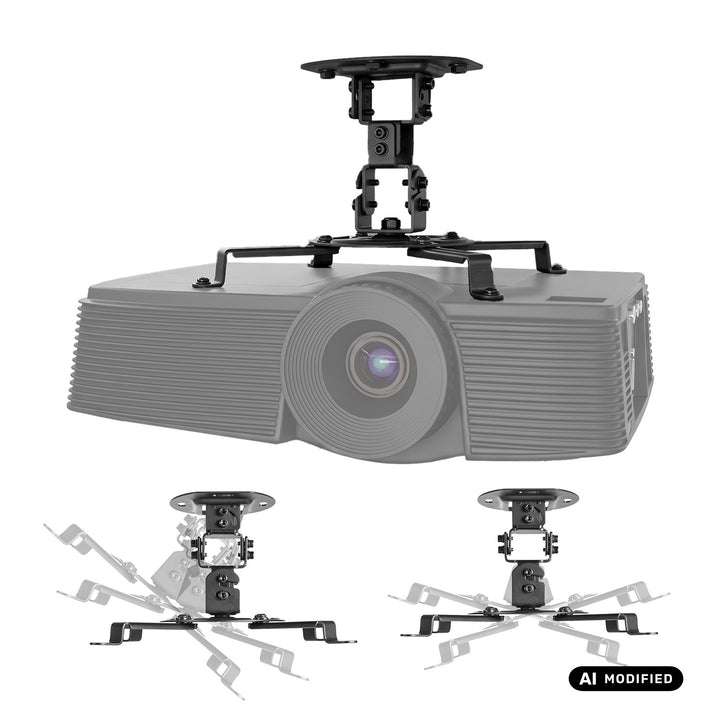 Maclean projektor mennyezeti tartója/akasztója, 54–320 mm, max. 13,5 kg, 360 fokos elforgatás, MC-200 B
