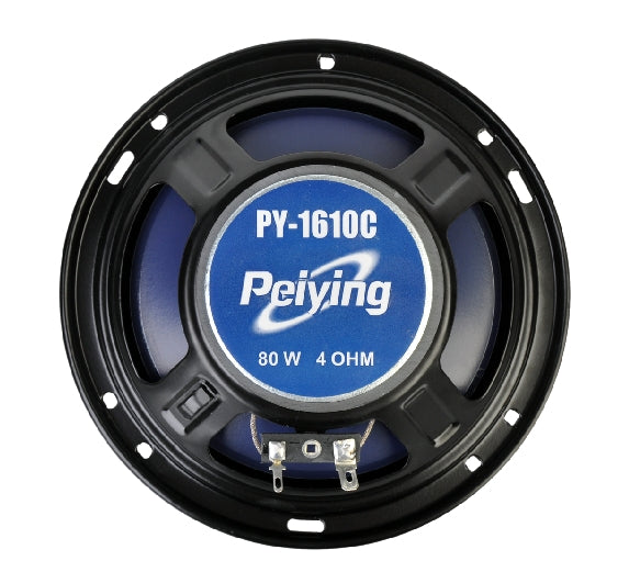 Peiying 6,4 hüvelykes 80 W-os kétutas autós hangszórók PY-1610C