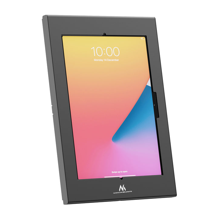 Maclean tablet-tartó, rögzítővel, 12,4–13 hüvelyk, iPad Air/Pro, Samsung Tab S10+/S9+/S8+/S7+, 257×350×22 mm, MC-950 B
