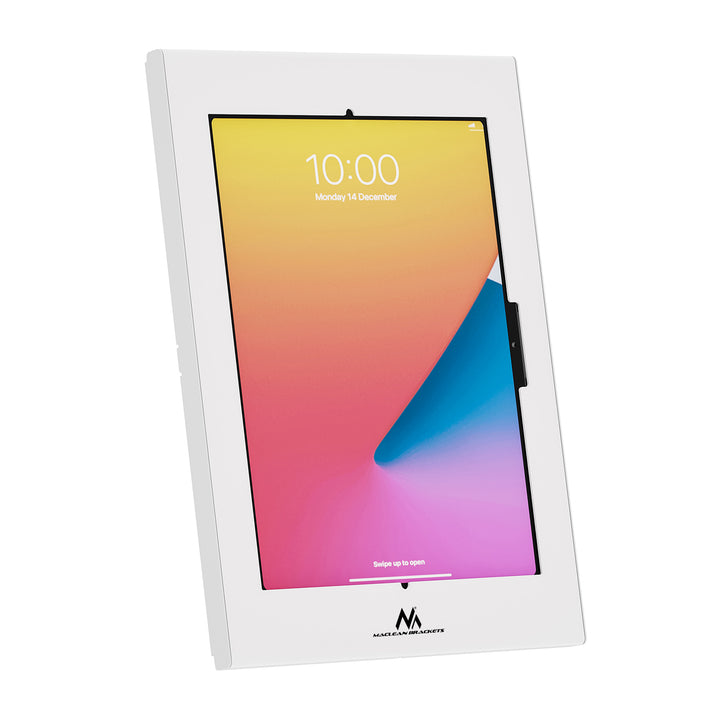 Maclean tablet-tartó, rögzítővel, 12,4–13", iPad Air/Pro, Samsung Tab S10+/S9+/S8+/S7+, 257x350x22 mm, MC-950 W