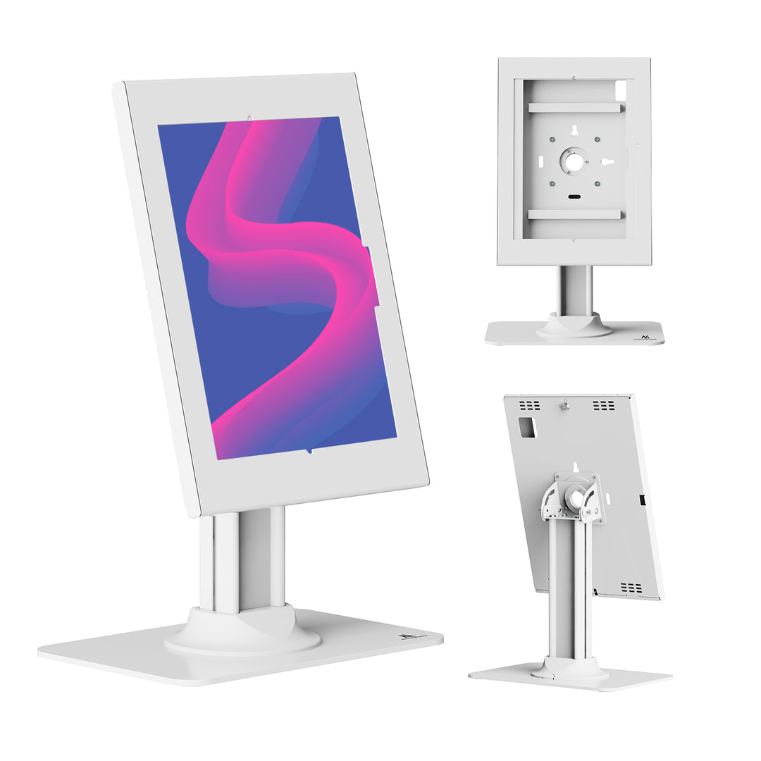 Maclean táblagép-tartó, rögzítővel, 12,4–13 hüvelyk, iPad Air/Pro, Samsung Tab S10+/S9+/S8+/S7+, 257x350x22 mm, MC-958 W