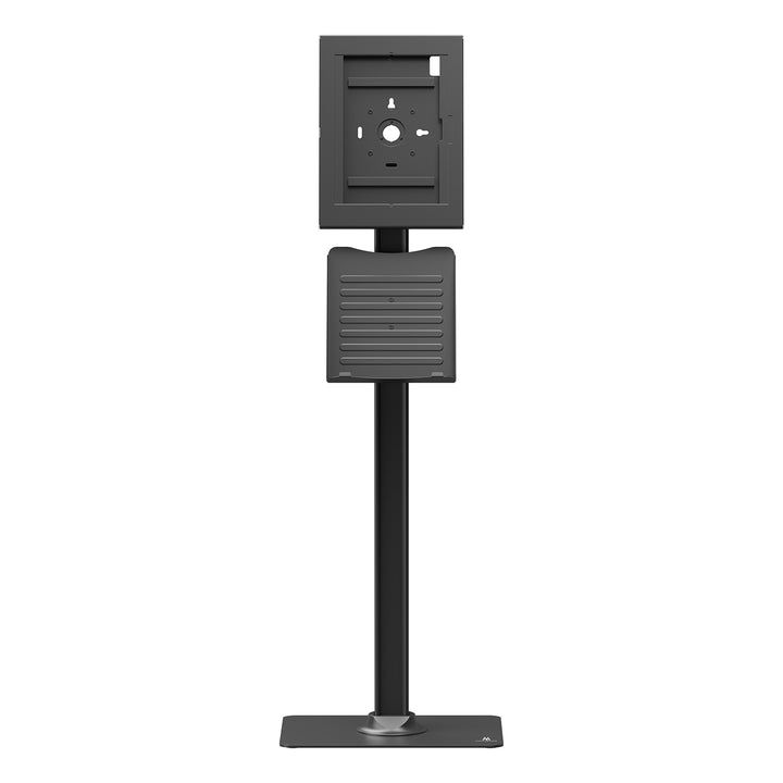Maclean tablet-tartó, rögzítővel. 12,4–13 hüvelyk, iPad Air/Pro, Samsung Tab S10+/S9+/S8+/S7+, 257×350×22 mm, MC-924 B