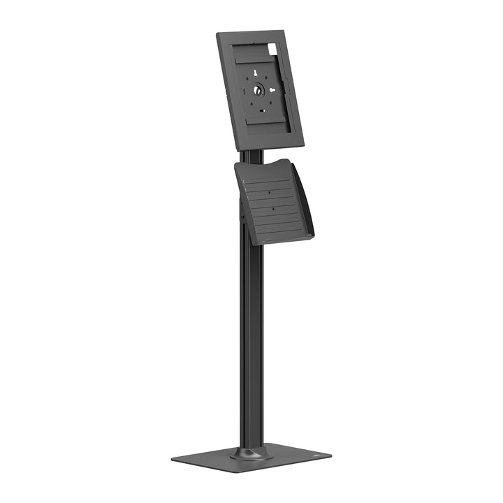 Maclean tablet-tartó, rögzítővel. 12,4–13 hüvelyk, iPad Air/Pro, Samsung Tab S10+/S9+/S8+/S7+, 257×350×22 mm, MC-924 B