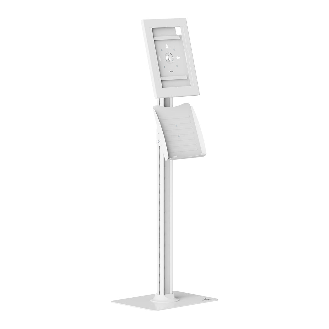 Maclean tablet-tartó, rögzítővel, 12,4–13", iPad Air/Pro, Samsung Tab S10+/S9+/S8+/S7+, 257x350x22 mm, MC-924 W