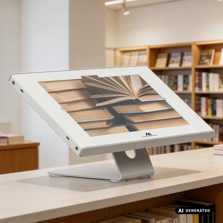 Maclean tablet-tartó rögzítővel, 10,9–11 hüvelyk, iPad Air/Pro, Samsung Tab A és S sorozat, 220×323×22 mm, MC-957 W