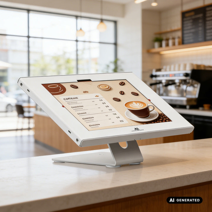 Maclean tablet-tartó rögzítővel, 10,9–11 hüvelyk, iPad Air/Pro, Samsung Tab A és S sorozat, 220×323×22 mm, MC-957 W