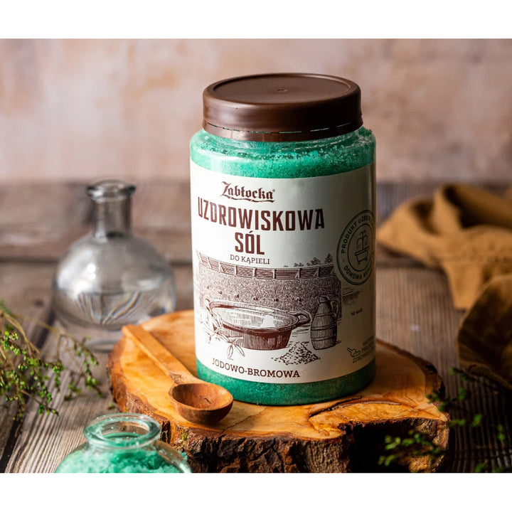 Zabłocka gyógyfürdő só, jód-bróm, fürdőzéshez, 1,2 kg – 2 darab
