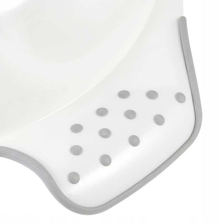 Csúszásmentes lépcsős szék, egylépcsős, max. 80 kg + WC-ülőkeborító + Öltözőpotty