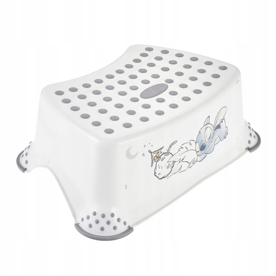 Csúszásmentes lépcsős szék, egylépcsős, max. 80 kg + WC-ülőkeborító + Öltözőpotty