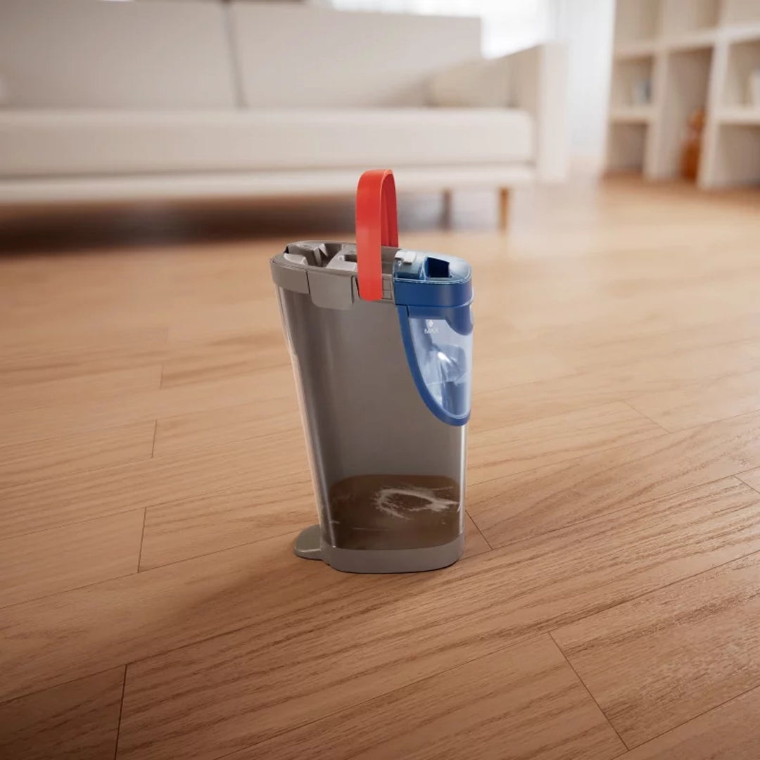 Vileda H2prO lapos felmosó, 100% szeparáció a tiszta és a szennyezett víz között, két tartály, 3 mikroszálas betét, 360°-os csúcs, 175774