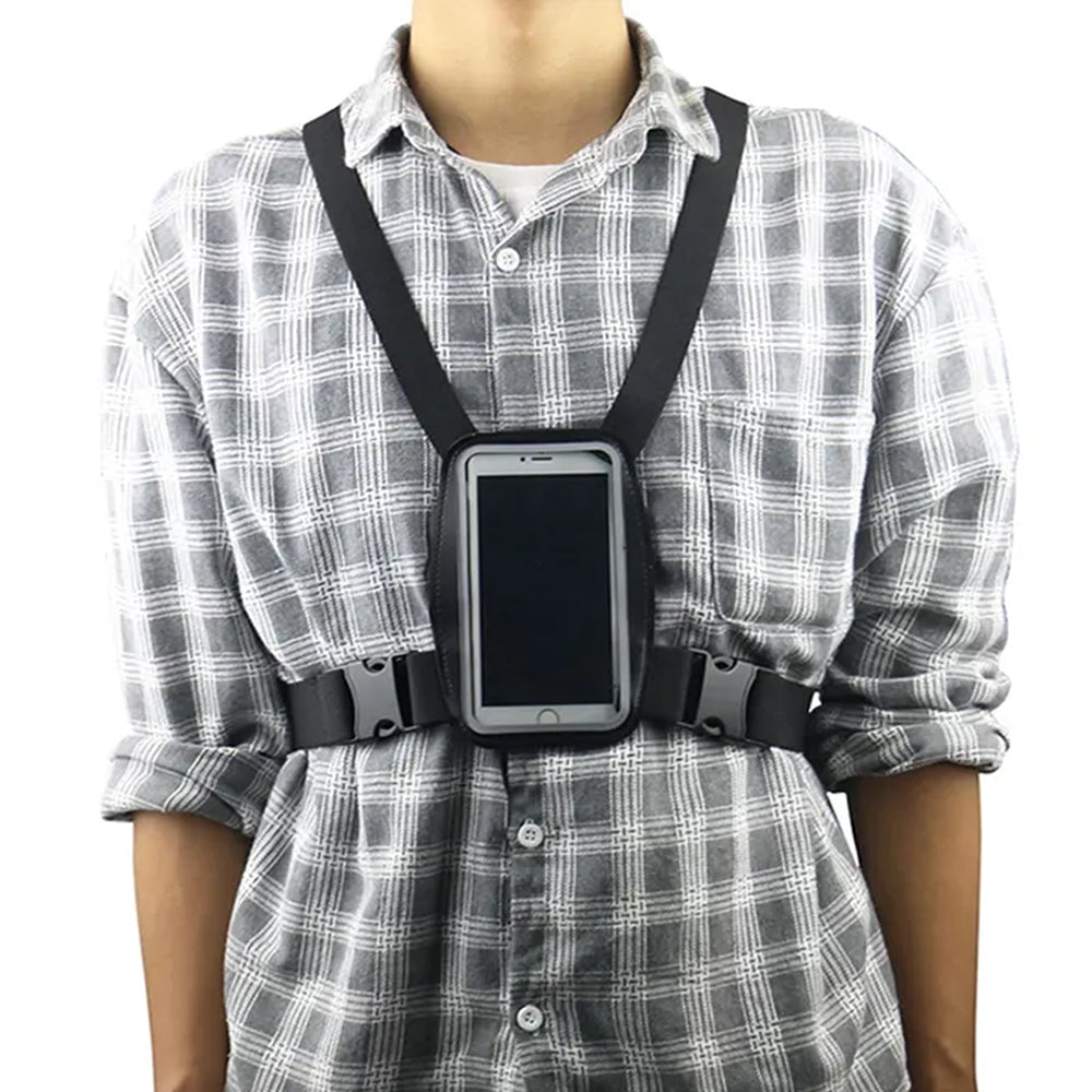 Hátizsák LED jelzőfénnyel, távirányítóval, vízálló: távirányító IPx5, hátizsák IPX2 + Maclean sporttelefon-heveder, univerzális, MC-446