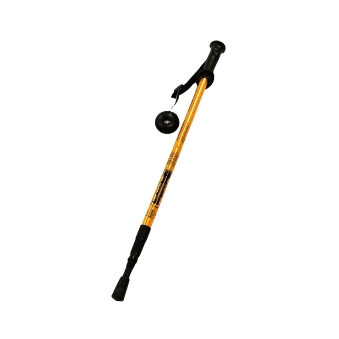 Nordic Walking alumínium botok, 65–135 cm, teleszkópos, arany