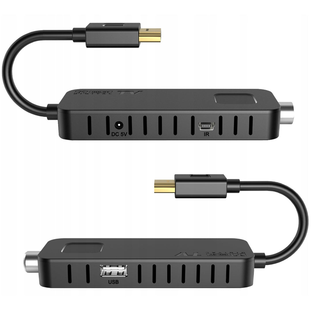 LTC DVB-T2 TV-tuner, földfelszíni TV-hez, Full HD 1080 felbontás, TIMESHIFT funkció, LXDVB213M