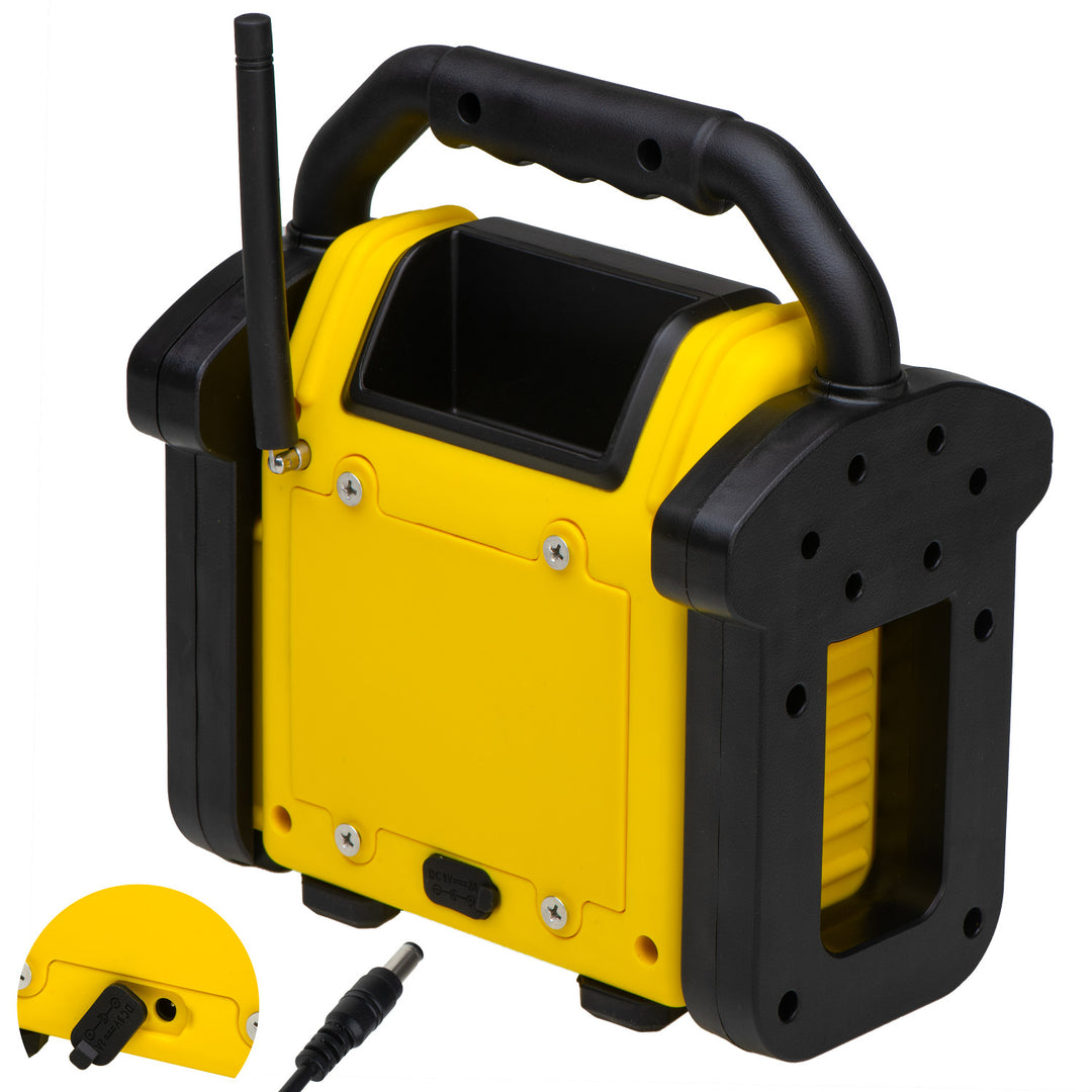 Adler építési rádió, Bluetooth 5.1, IPX 54, 10 W teljesítmény, AD 1911