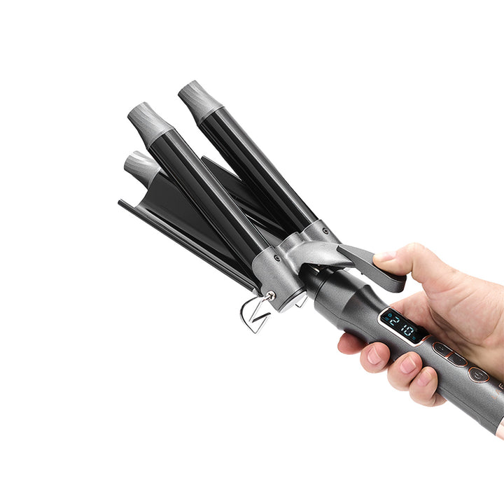 LAFE hajcsavaró, fűtőelem átmérője 25 mm, teljesítmény 105 W, Sleek & Shine Waver