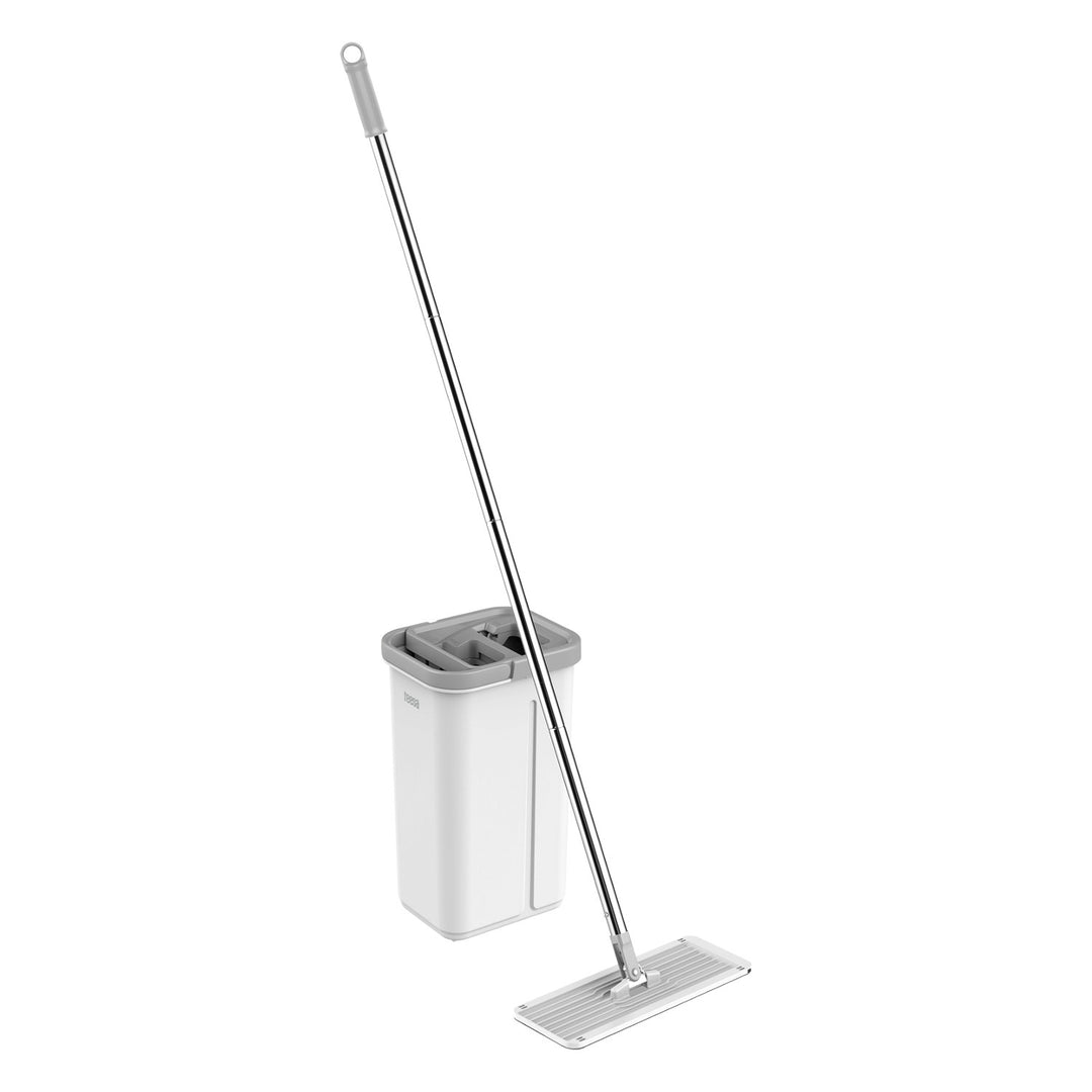 Teesa lapos tisztító felmosó, kétrekeszes vödör, 5,7 l űrtartalom, New Clean R13, Teesa