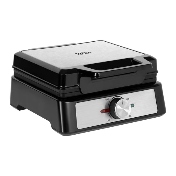 Teesa gofrisütő, 2 gofrihoz, 1600 W teljesítmény, teljesítménybeállítás, TSA3237