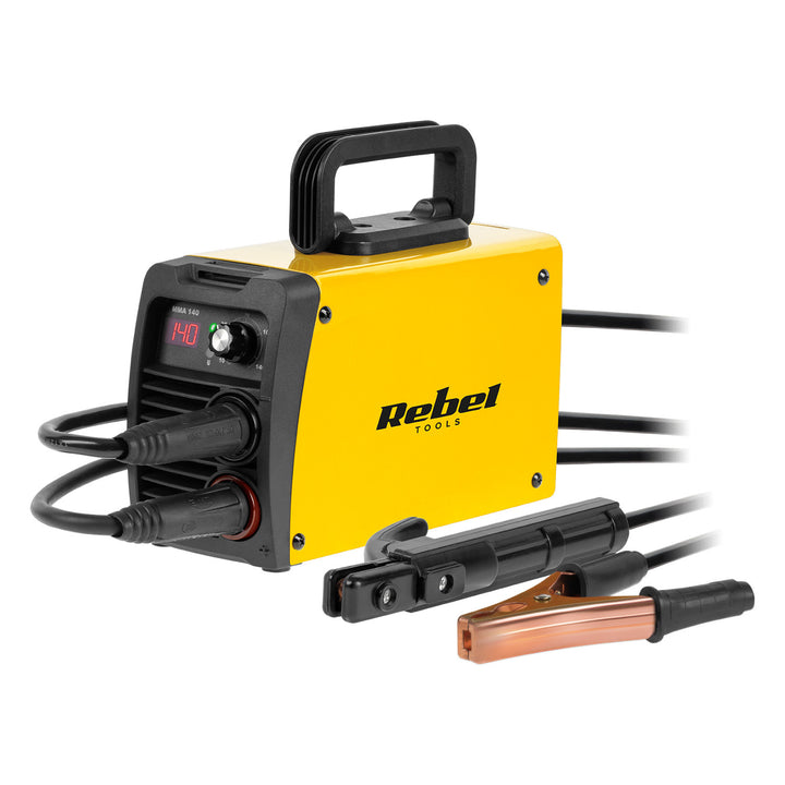 Rebel hegesztőgép, MMA, LED kijelző, IP21S, 10–140 A, RB-1040