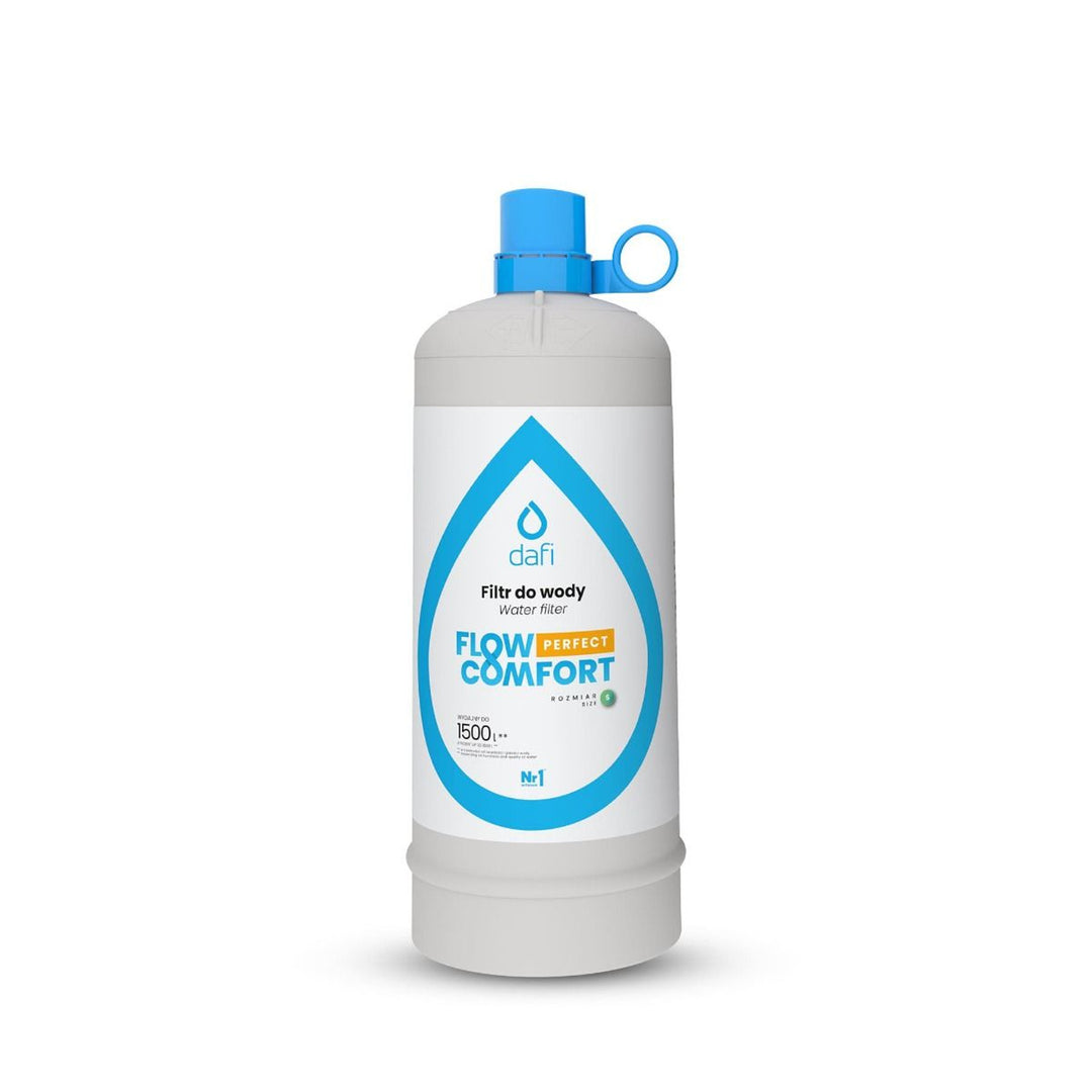 Dafi Flow Comfort Perfect szűrőrendszer, szűrt vízhez való csap a csomagban, szűrőteljesítmény: 4,3 l/perc, króm színű, F.FR.FIL.POD.Z.REG.BAT.1.DR