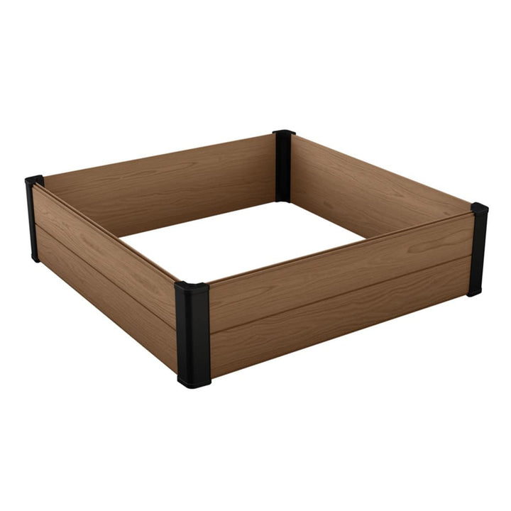 Keter Maple kerti szegély, műanyag, barna, méretek 106x106x32 cm, időjárásálló, 249299