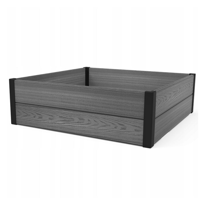 Keter Maple kerti szegély, műanyag, szürke, méretek 106x106x32 cm, időjárásálló, 249298
