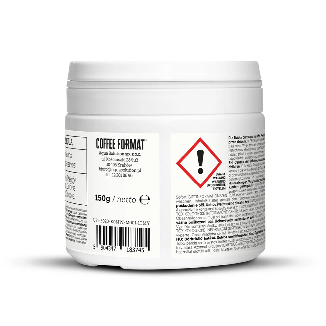 Kávéfőző tisztító tabletták, 2-phase Cleaning TABS+ 40 db × 3,5 g, Coffee Format, 3 csomag