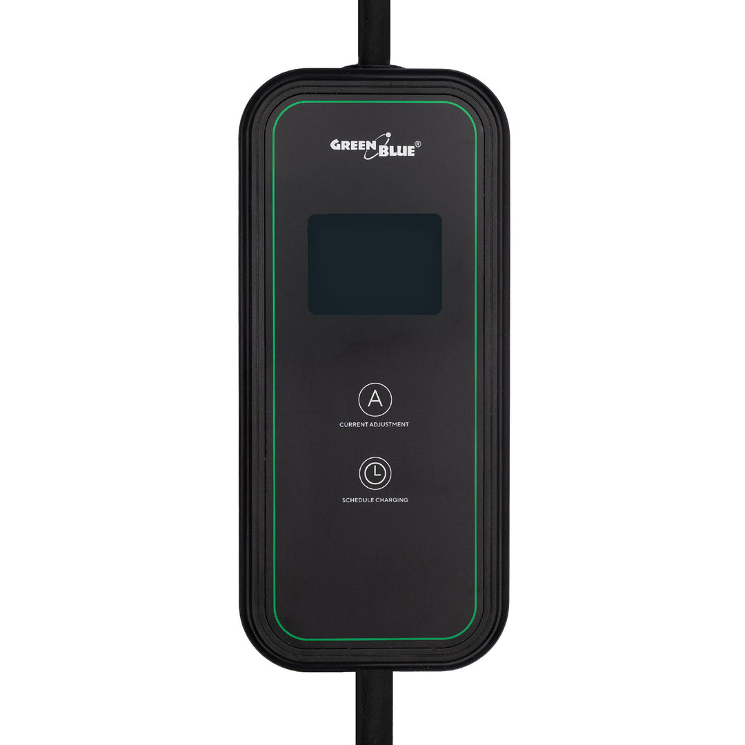 GreenBlue EV/PHEV töltő, hordozható, 2. típus, kábelhossz: 6,8 m, IP65, 11 kW, 220–380 V AC 50/60 Hz, 16 A, 3 fázis, GB1100