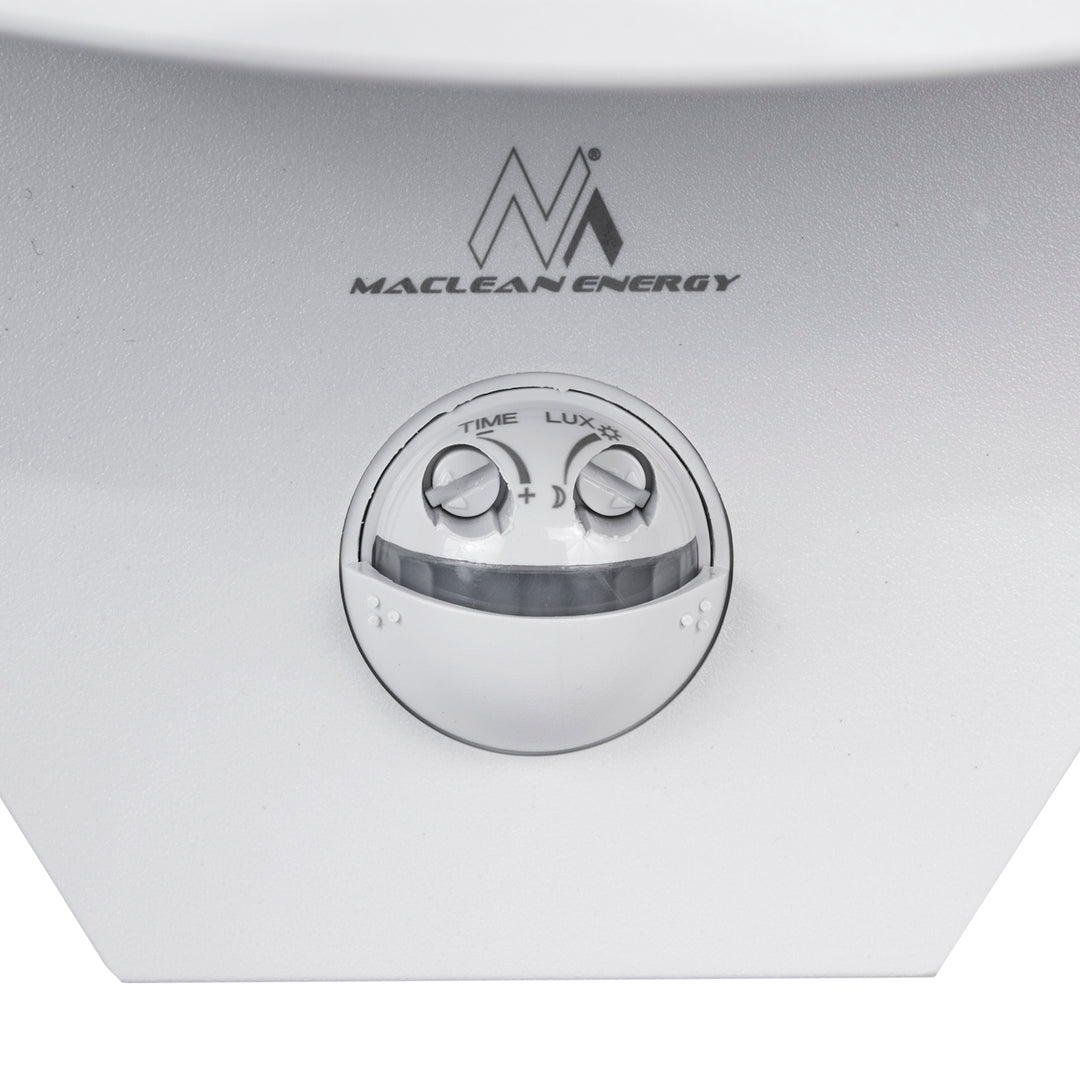 Maclean mozgásérzékelős LED-lámpa, PIR-érzékelő, fehér színű, 10 W, IP54, 800 lm, MCE290 W, 2 db