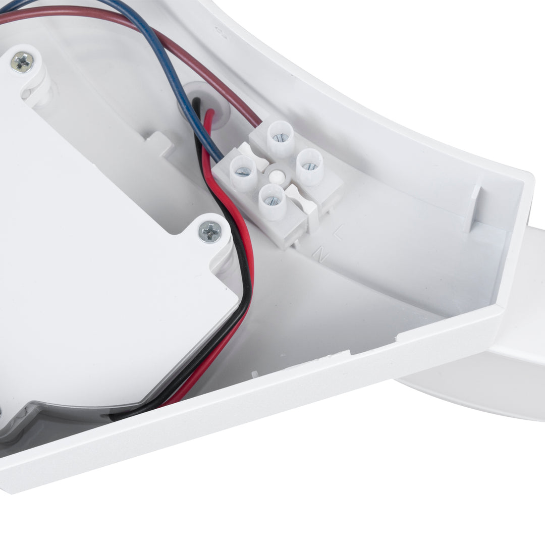 Maclean mozgásérzékelős LED-lámpa, PIR-érzékelő, fehér színű, 10 W, IP54, 800 lm, MCE290 W, 2 db