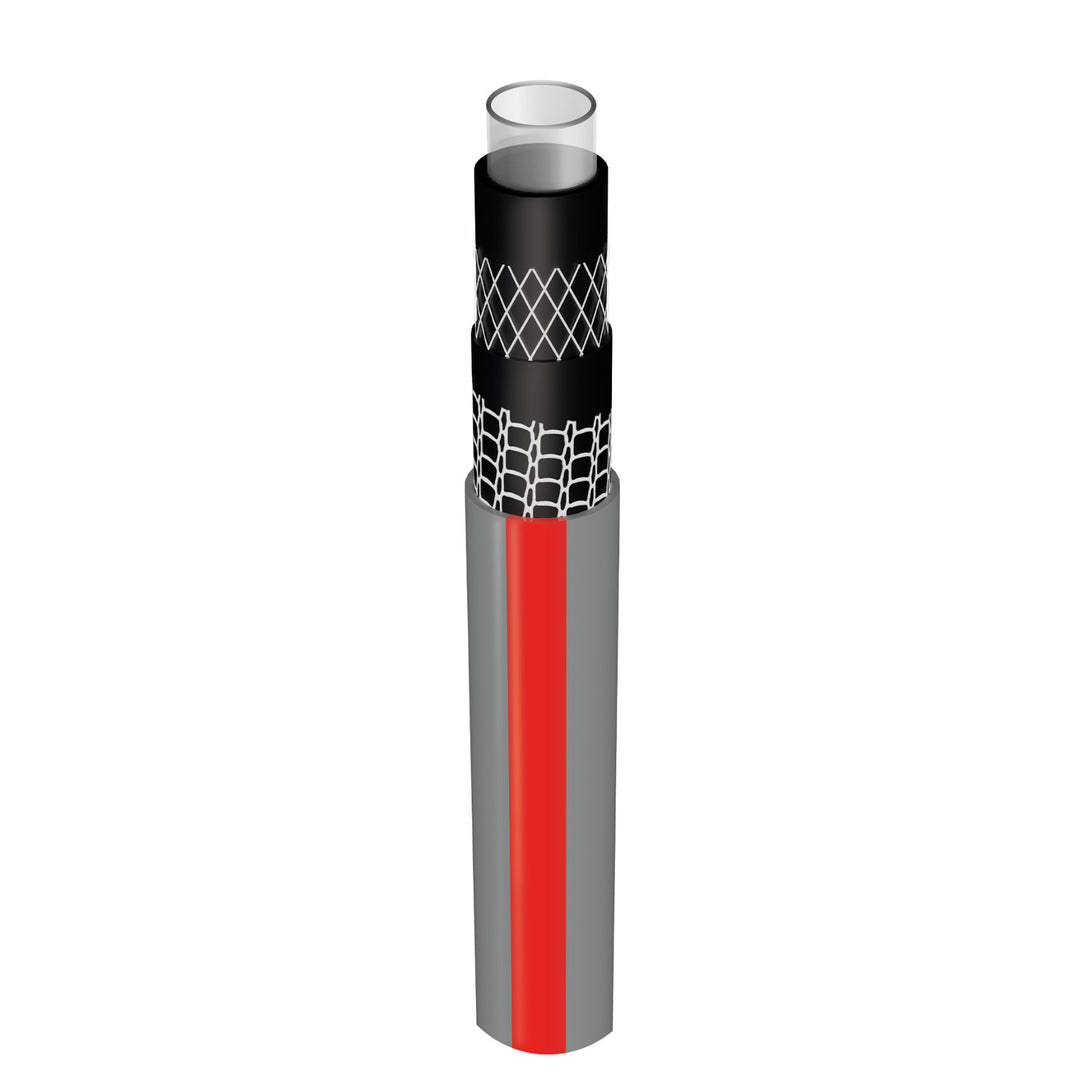 Vartco kerti tömlő, 6 rétegű, rugalmas, átmérő 1/2", hossz 100 m, Professional Plus