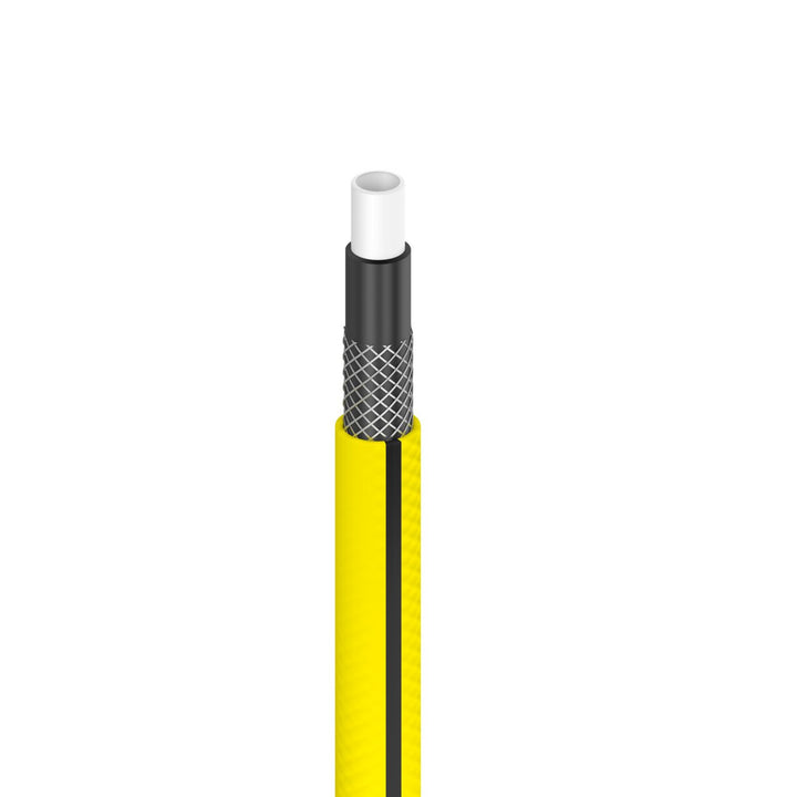 Cellfast kerti tömlő, 4 rétegű, UV-álló, 1 hüvelyk átmérőjű, 20 méter hosszú, 4YELLOW