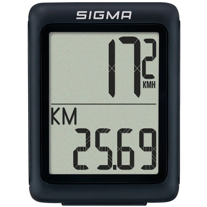Sigma BC 5.0 WR kerékpárkomputer, vízálló, időjárásálló, nagy és jól olvasható kijelző, 5 alapvető funkció