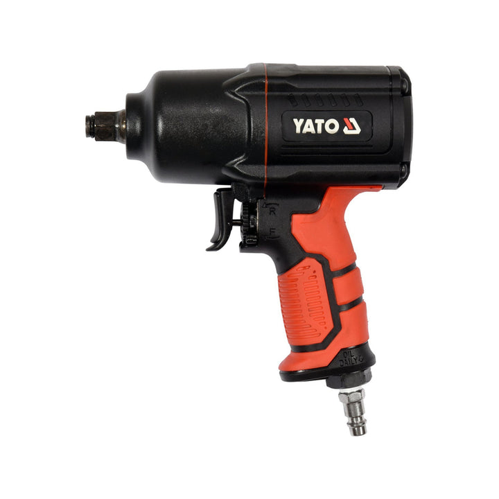 Yato pneumatikus csavarkulcs, 1/2''-es befogó, jobbra/balra forgásirány-váltó, strapabíró kompozit anyagból készült test, YT-09544
