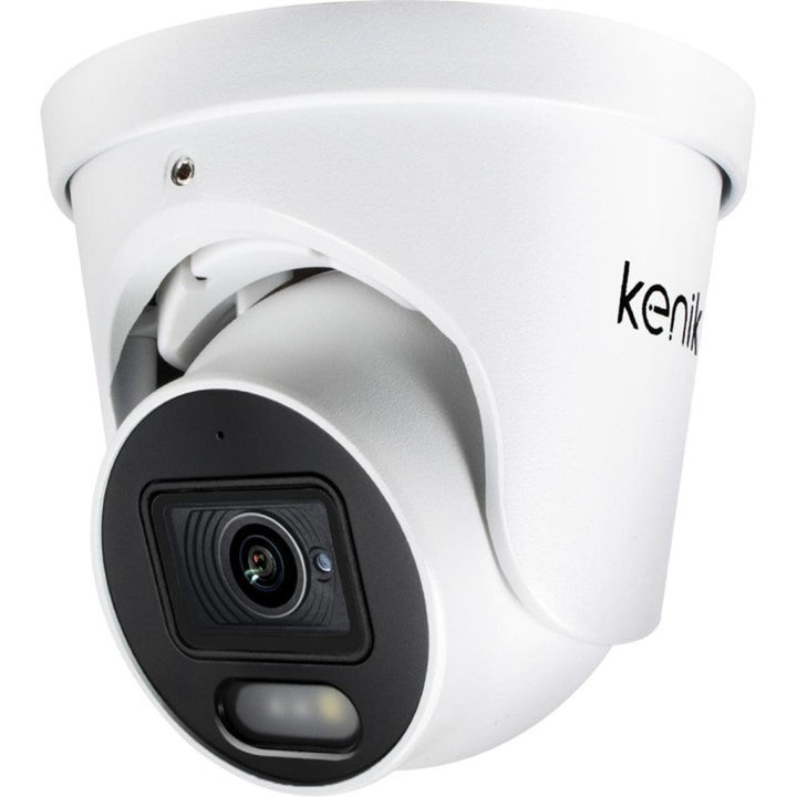 Kenik IP-kamera, 4 MP felbontás 20 képkocka/másodperc sebességgel, mozgásérzékelő, automatikus IR-szűrő, beépített mikrofon, kupola alakú ház, KG-430DPA-E