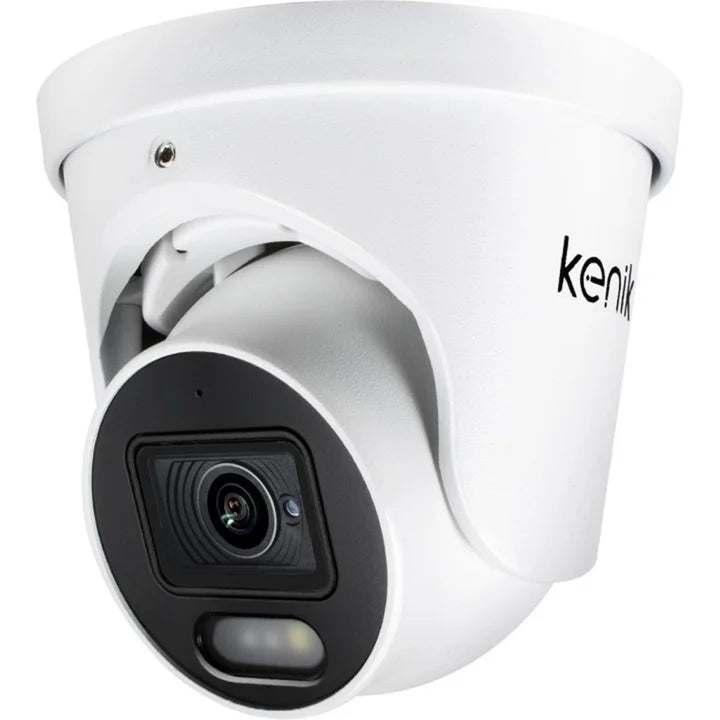 Kenik IP-kamera, 5 MP felbontás 20 képkocka/másodperc sebességgel, intelligens képelemzés, Smart IR reflektor, beépített mikrofon, kupola burkolat, KG-530DPA-L-G