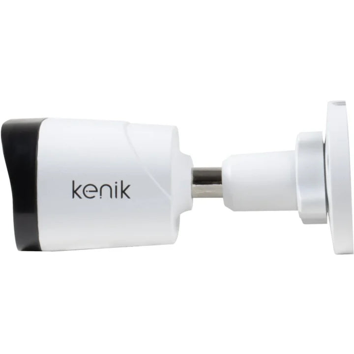 Kenik IP-kamera, 4 MP felbontás 20 képkocka/másodperc sebességgel, beépített mikrofon, SMART IR reflektor, cső alakú ház, KG-430TPA-E