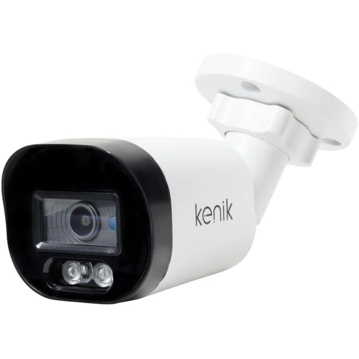 Kenik IP-kamera, 4 MP felbontás 20 képkocka/másodperc sebességgel, beépített mikrofon, SMART IR reflektor, cső alakú ház, KG-430TPA-E